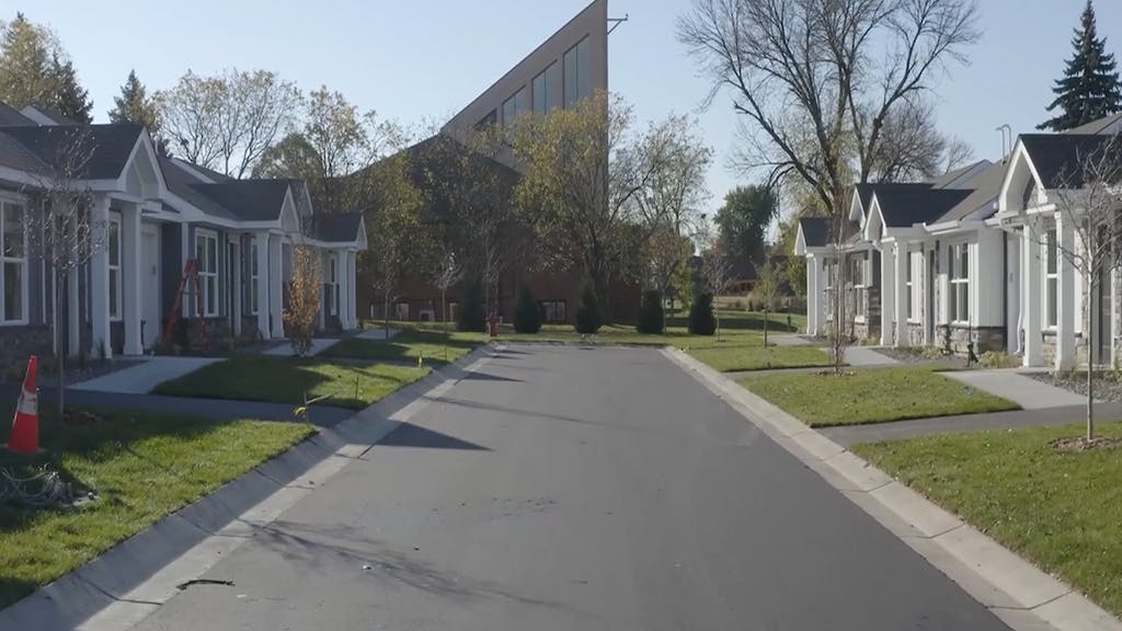 Street view of Veteran Village