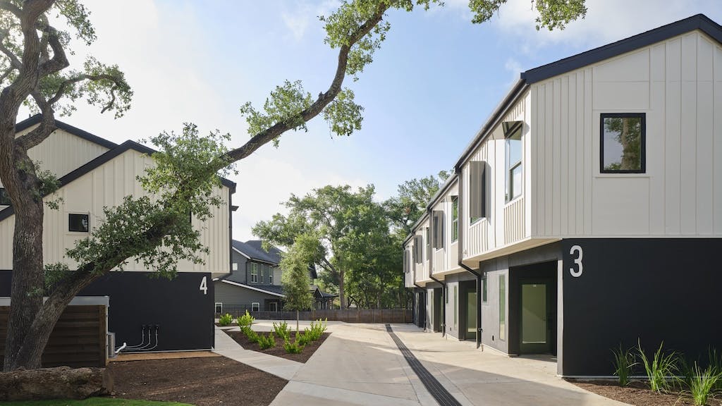 Rendering of townhomes at Industry SOMA