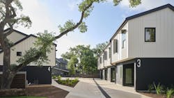 Rendering of townhomes at Industry SOMA Rendering of townhomes at Industry SOMA