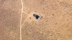 Rural home in the Arizona desert