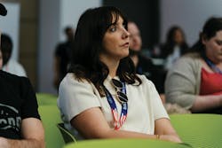 Attendee at IBS education session Attendee at IBS education session