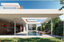 Shift House rear elevation Shift House rear elevation