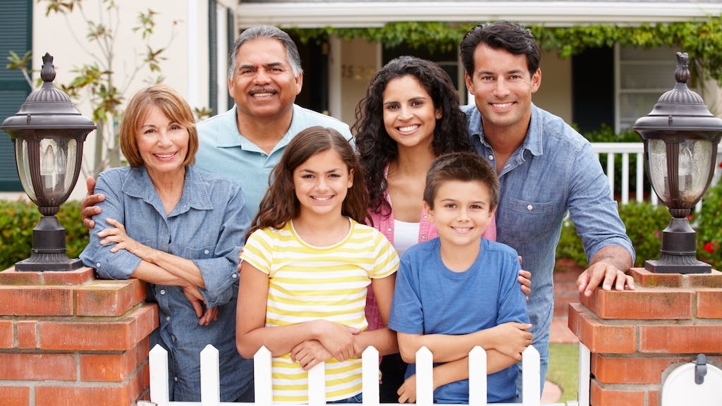 Multiple generations living under one roof