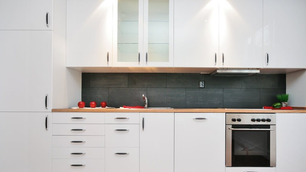 Small, modern kitchen