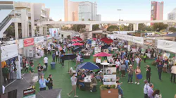 Aerial overview of Show Village in 2025