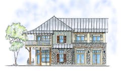 Sketch of village center Sketch of village center