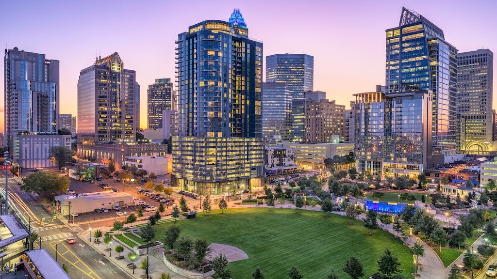 Charlotte, N.C. city skyline