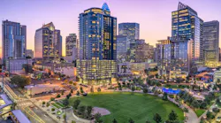 Charlotte, N.C. city skyline