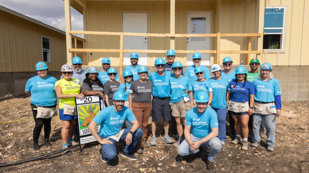 A group of volunteers from Simpson Strong