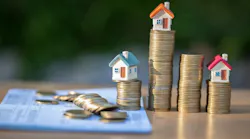 Concept of saving for a home