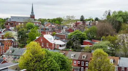 Lancaster, Pa., city skyline
