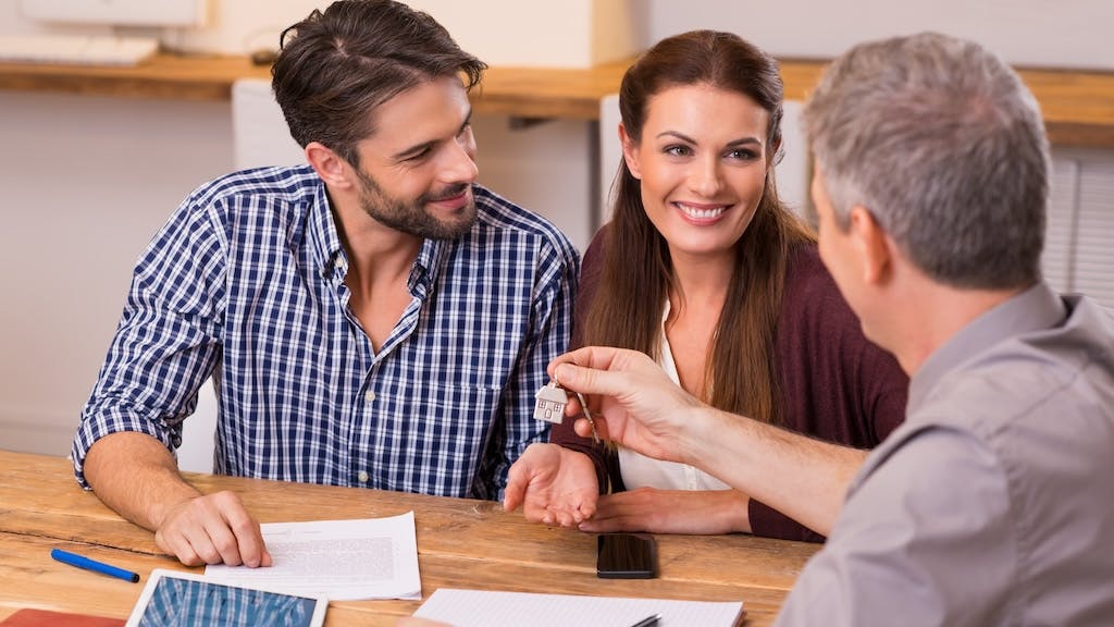 Couple buys a home for the first time
