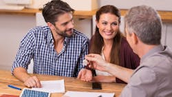 Couple buys a home for the first time Couple buys a home for the first time