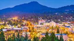Eugene, Ore., city skyline