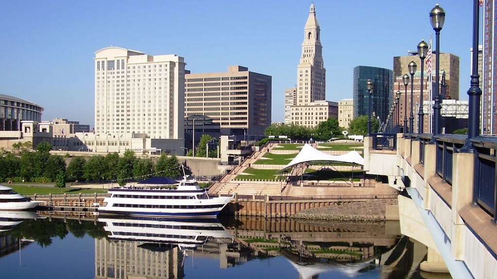 Hartford, Conn., city skyline