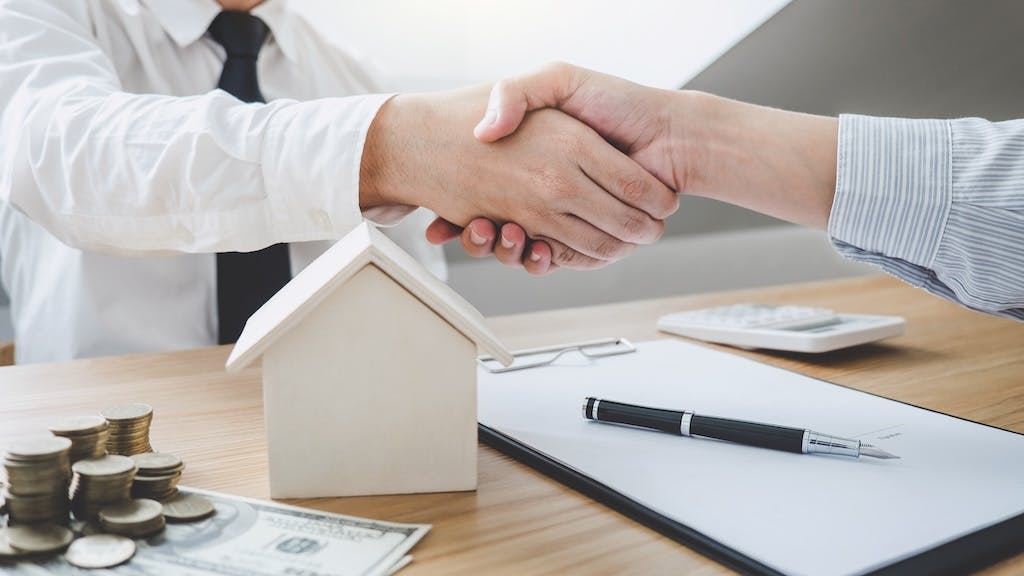 Investor making a home purchase