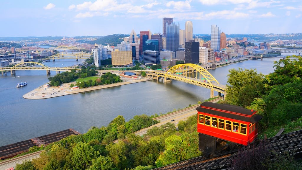 Pittsburgh city skyline