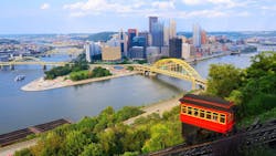Pittsburgh city skyline Pittsburgh city skyline