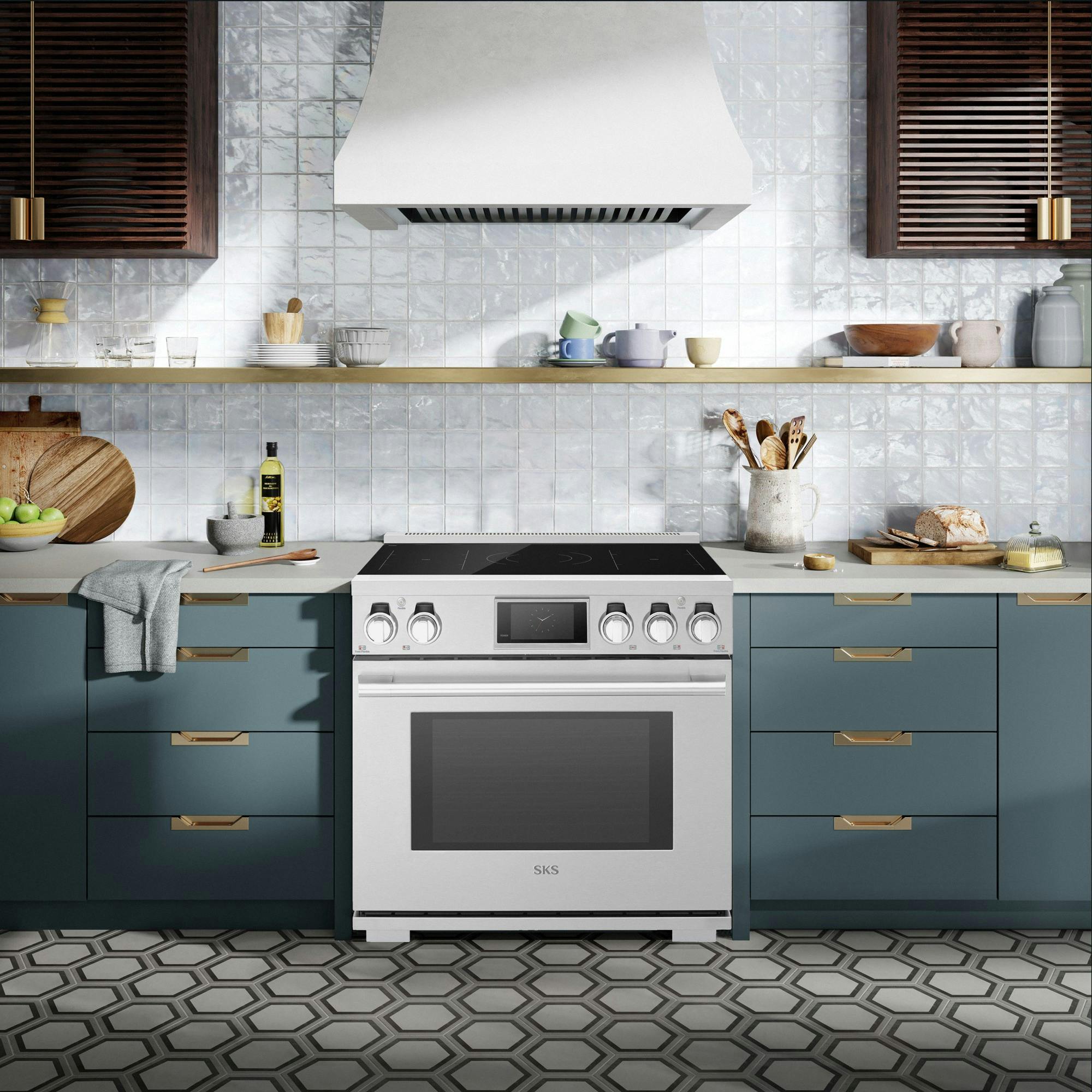 SKS 36-inch Induction Pro Range