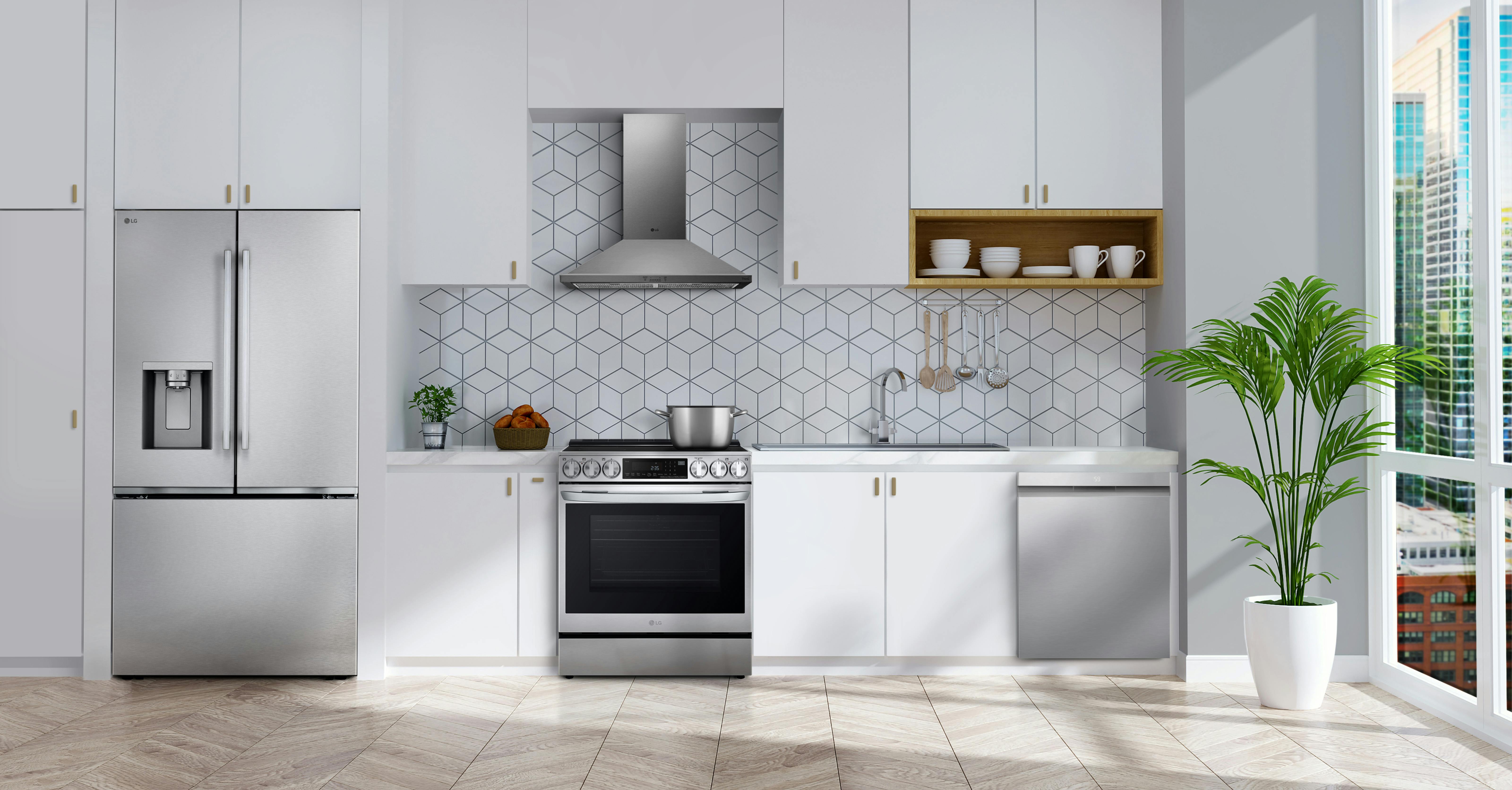 LG Max Zero Clearance French Door Refrigerator