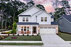 Home builders such as Taylor Morrison are increasingly looking for tools to help measure and manage embodied carbon for new builds. Shown: The builder's Wayland model at Radford Glen in Raleigh, N.C. Home builders such as Taylor Morrison are increasingly looking for tools to help measure and manage embodied carbon for new builds. Shown: The builder's Wayland model at Radford Glen in Raleigh, N.C.
