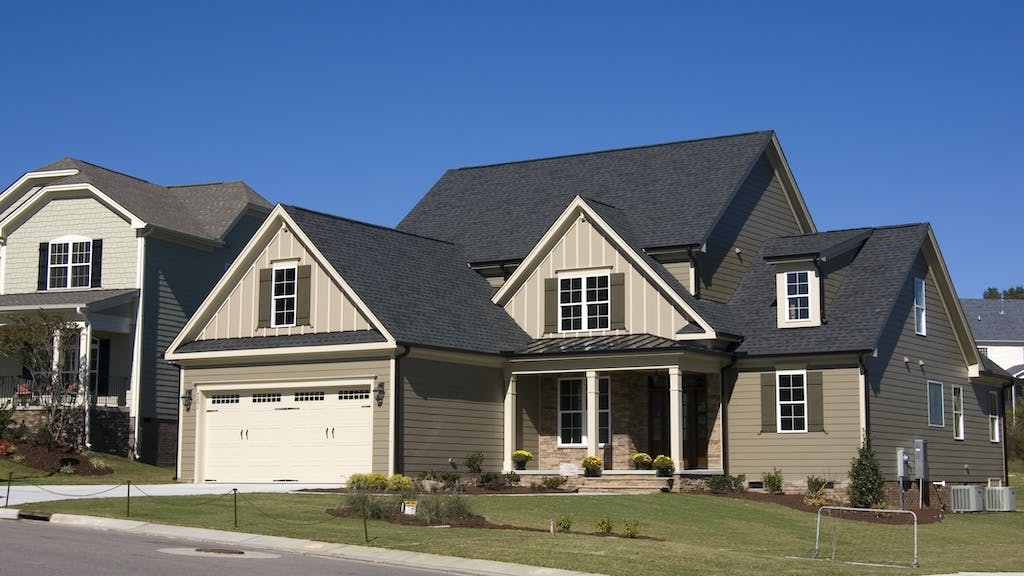 Suburban single-family home