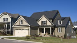 Suburban single-family home Suburban single-family home