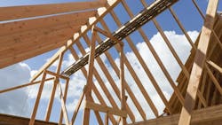 Home under construction Home under construction