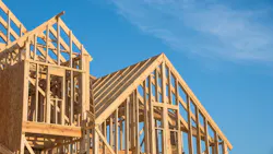 New home under construction New home under construction