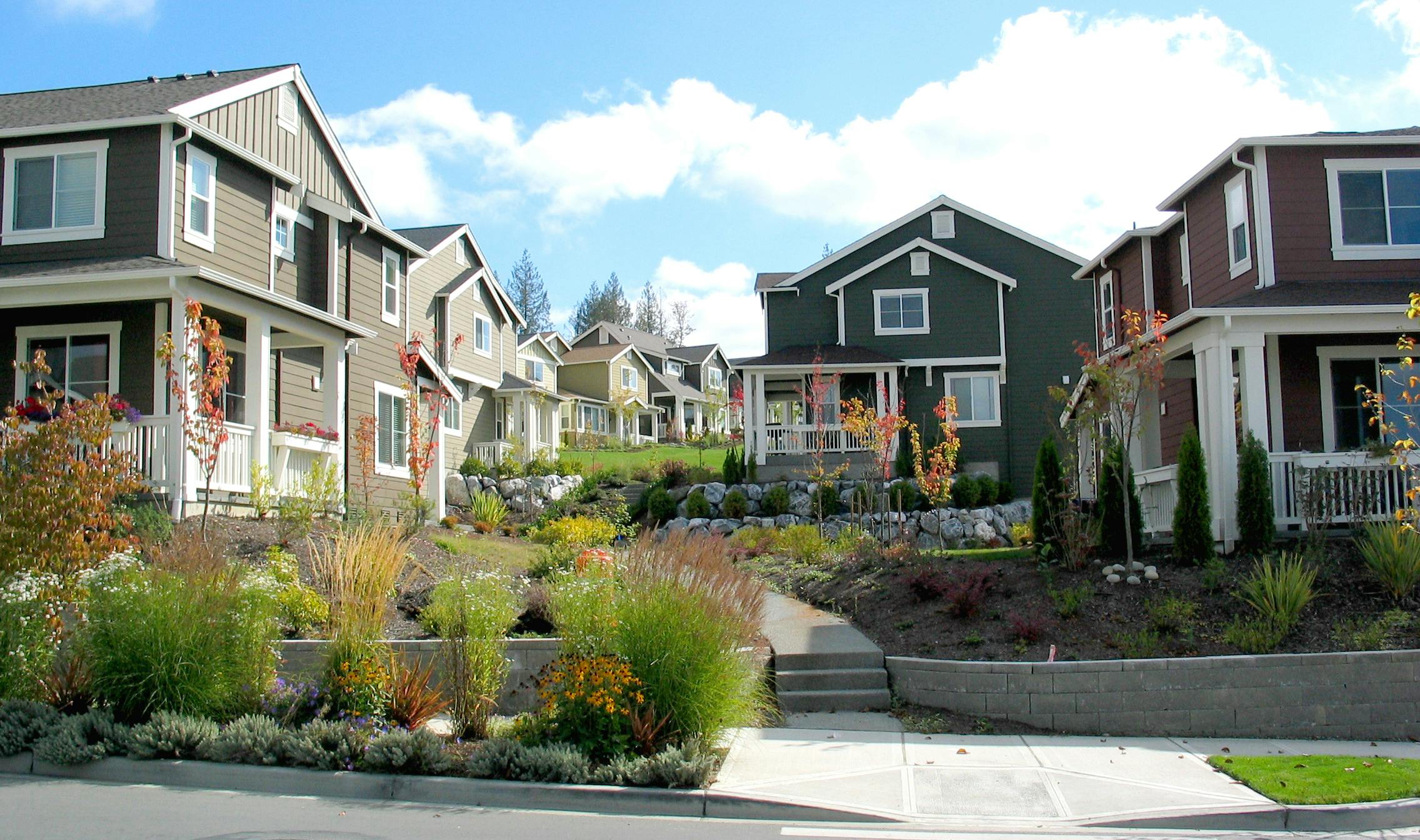 Building smaller homes at higher densities on infill lots helps diversify the housing stock and enables attainability.
