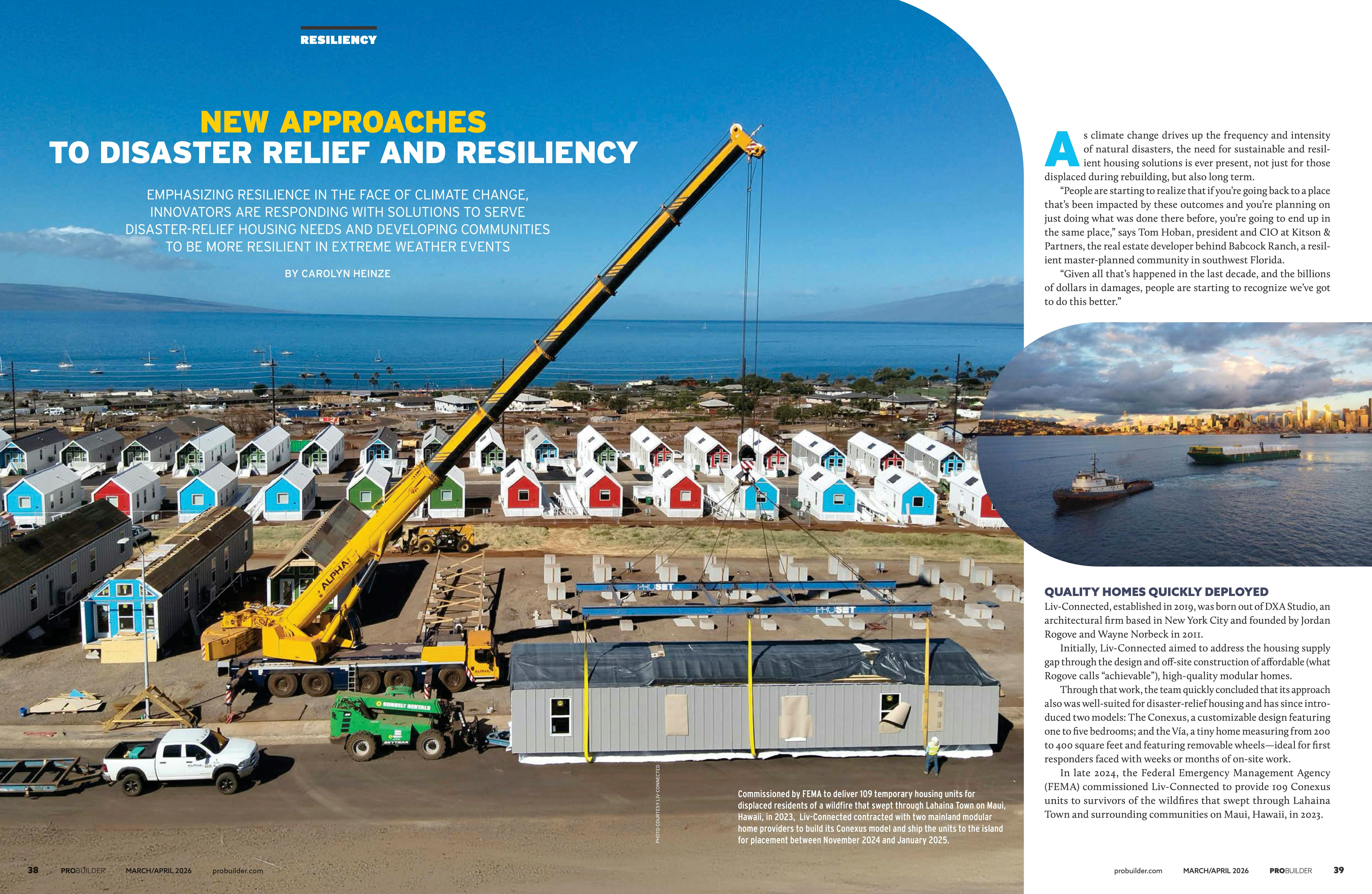 Disaster Relief & Resiliency