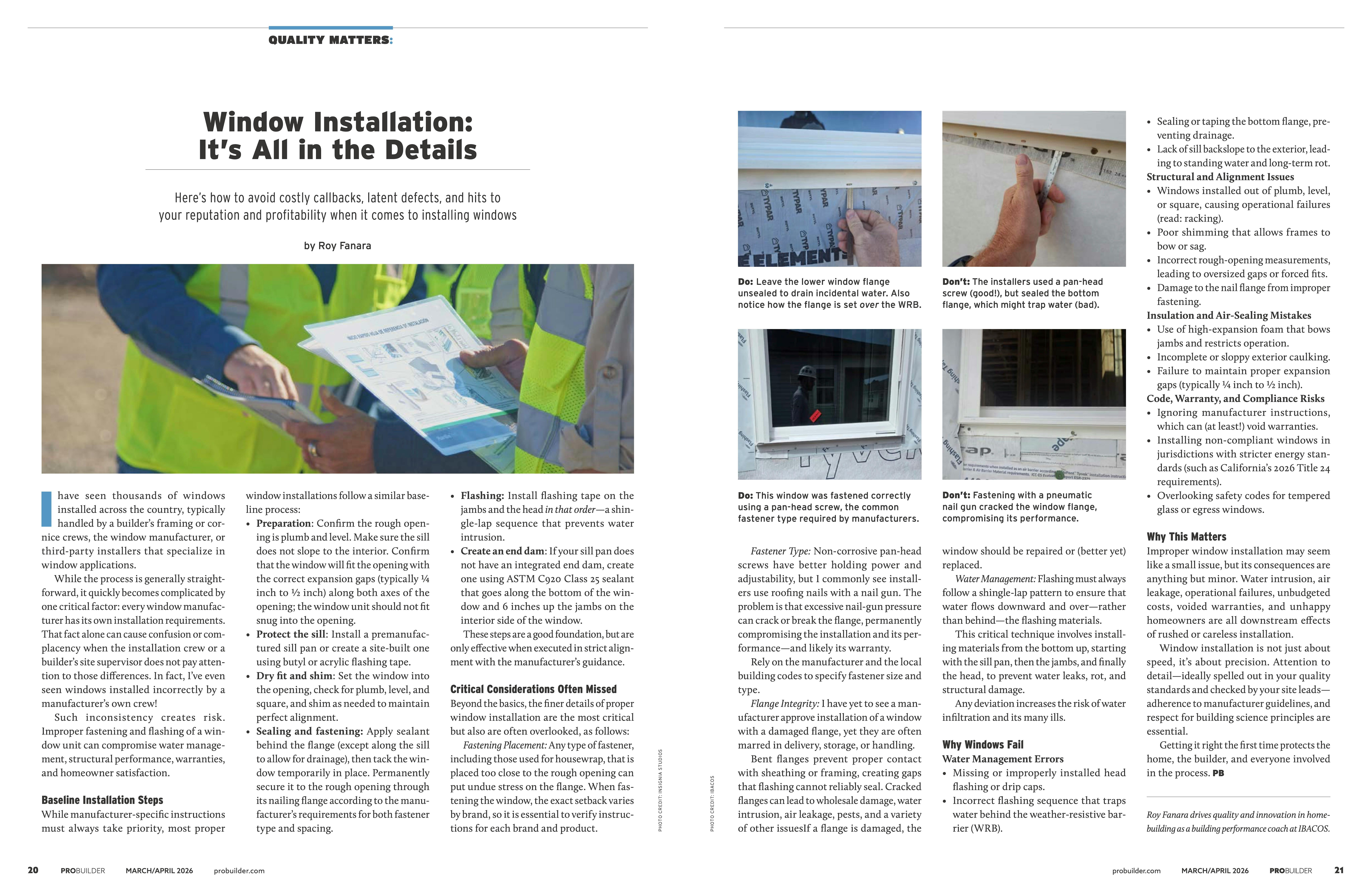 Quality Matters - Mar/Apr 2026