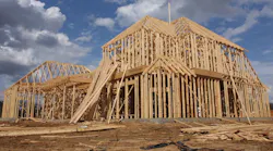 New home under construction