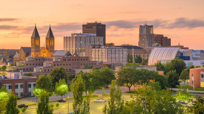 Akron, Ohio skyline