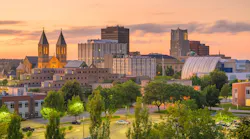 Akron, Ohio skyline