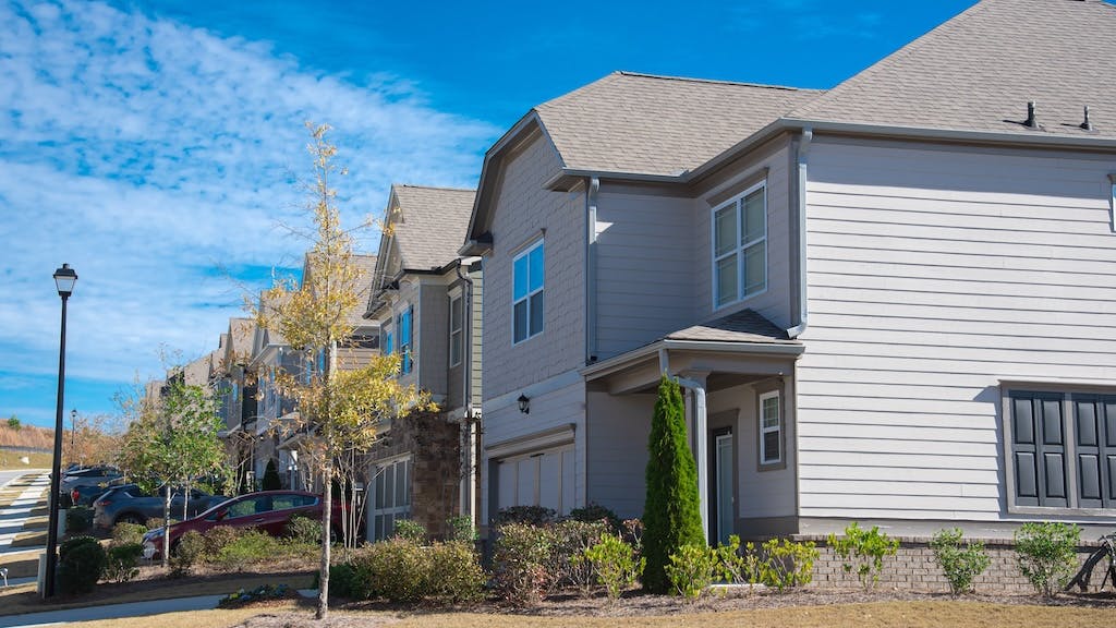 New homes in a master planned community