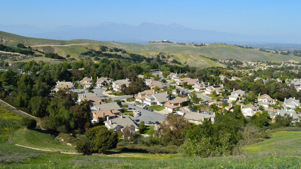 Homes in Chino, Calif.