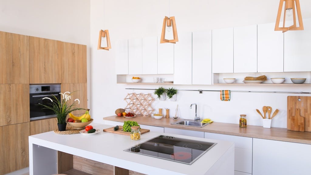 Small, functional kitchen