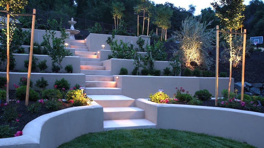 Symmetry in landscaping