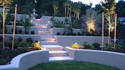 Symmetry in landscaping