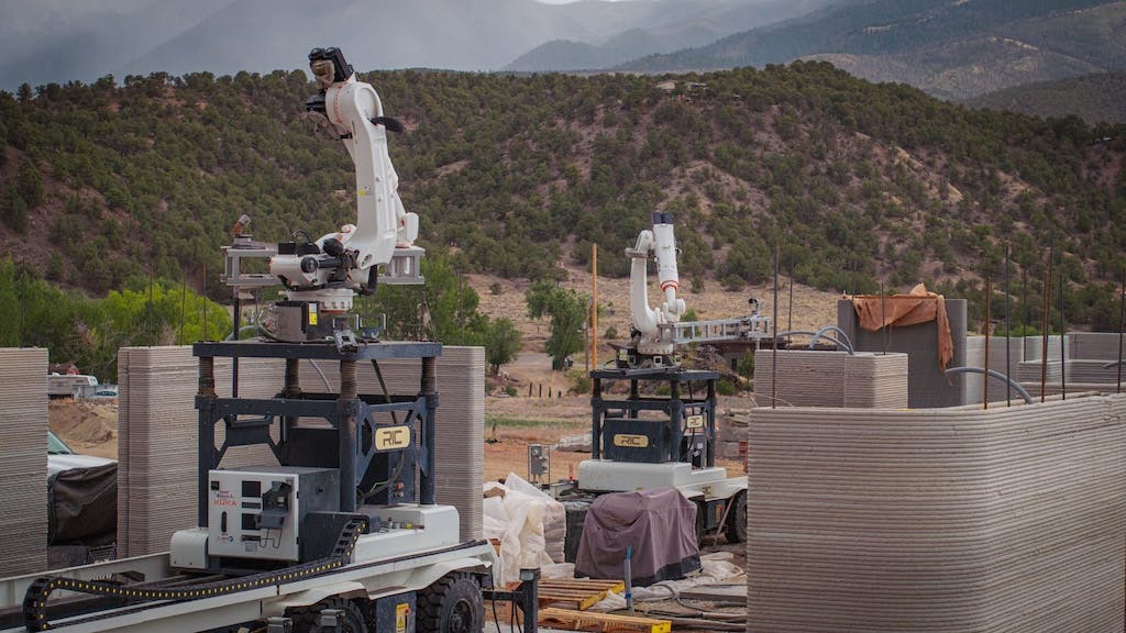Cleora under construction in Salida, Colo.