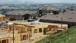 New-home community under construction