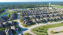 Master planned community with walking paths and sidewalks