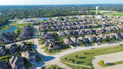 Master planned community with walking paths and sidewalks