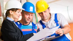 Housing industry professionals working together