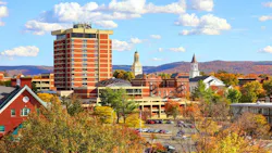 Pittsfield, Mass., skyline
