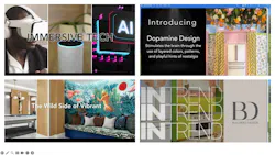 The “Trends Tuesday” social media campaign by Builders Design leveraged the firm’s annual INTrend publication of design trends by providing select insights in a fast, visually captivating format on LinkedIn and Facebook. The 60-second spots featured visuals and music to ensure a “scroll-stopping” experience.