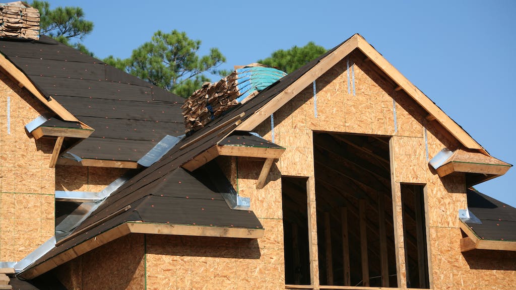 Home under construction
