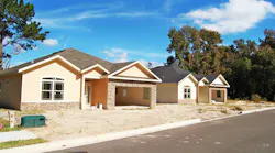 New homes under construction