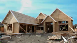 New home under construction